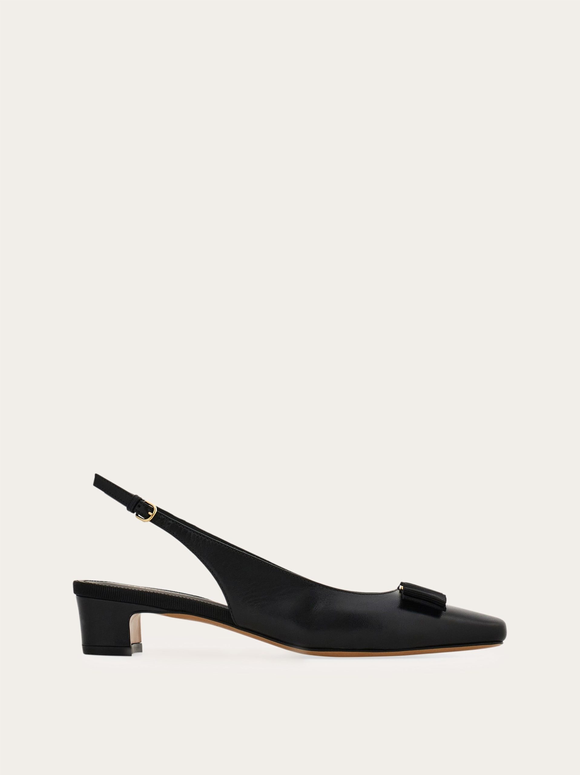 Ferragamo Iconic bow slingback - Image 1